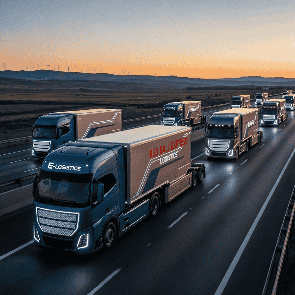 Electric Trucks on the Move- Can EVs Transform Long-Haul Logistics?